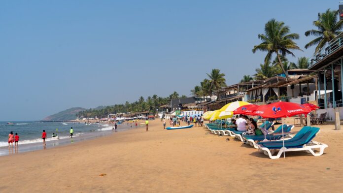 Anjuna Beach in Goa Anjuna Beach in Goa