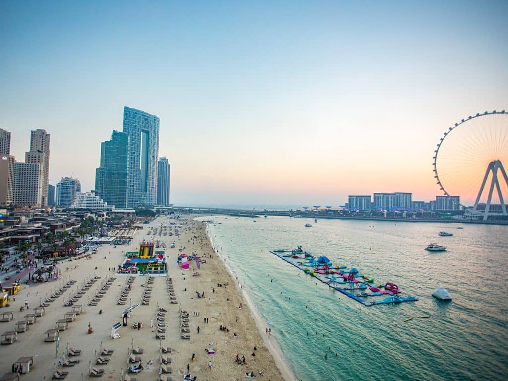 Beaches in Dubai