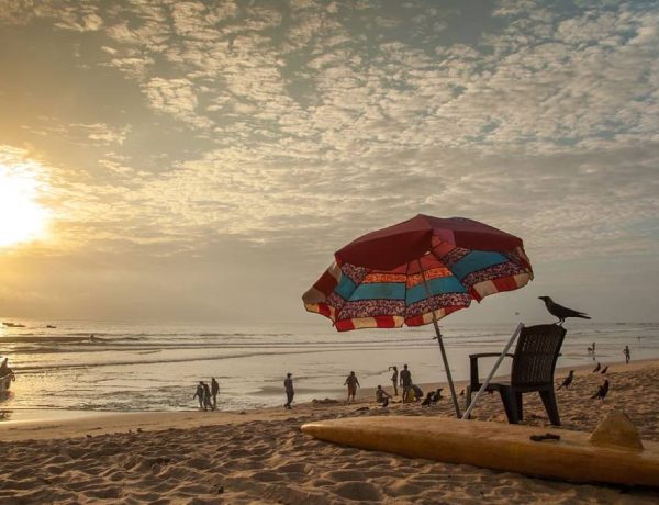 Calangute Beach in Goa