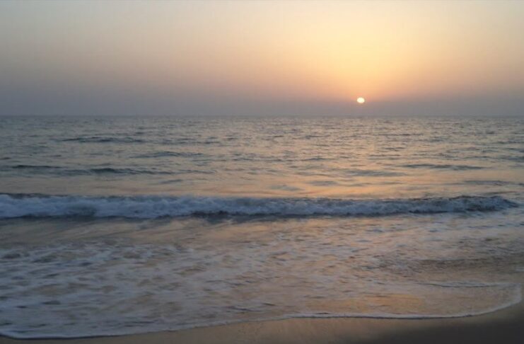 Somnath Beach in Gujarat