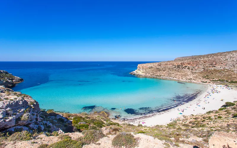 Spiaggia Dei Conigli Beach in Italy