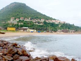 Rushikonda Beach in Visakhapatnam