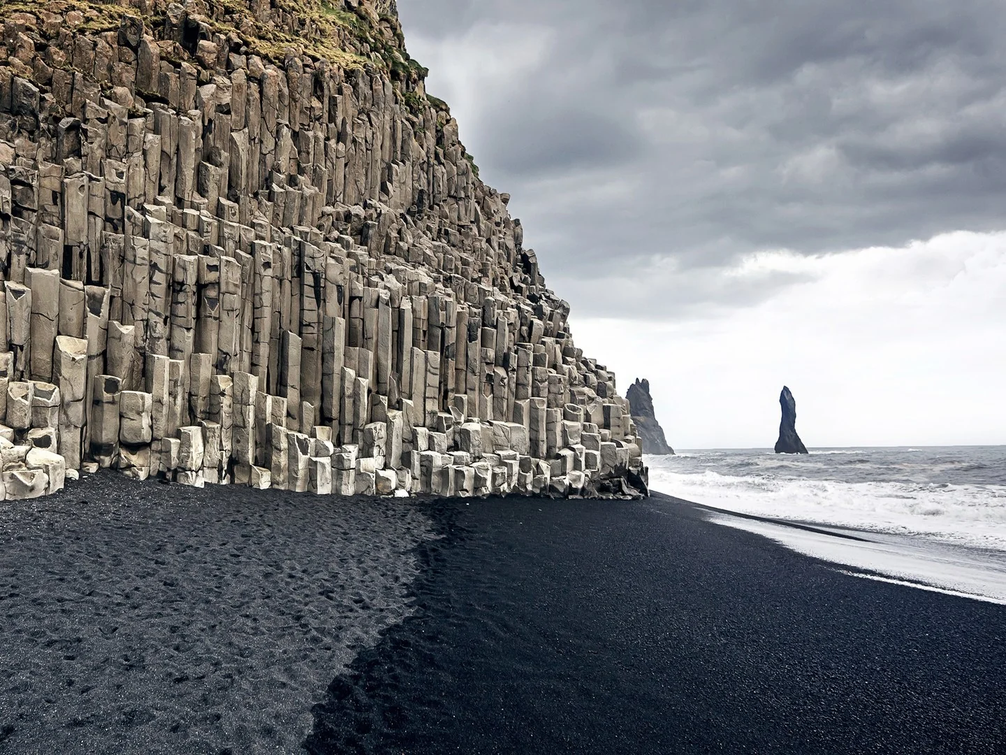 Vik Beach in Iceland by CB