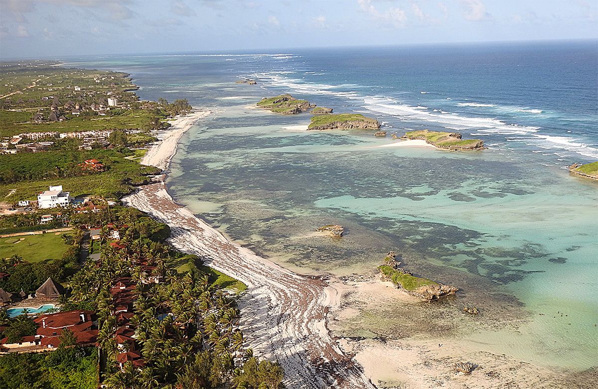 Watamu Beach in Africa by CB