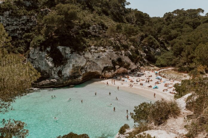 Cala Macarella Beach in Menorca