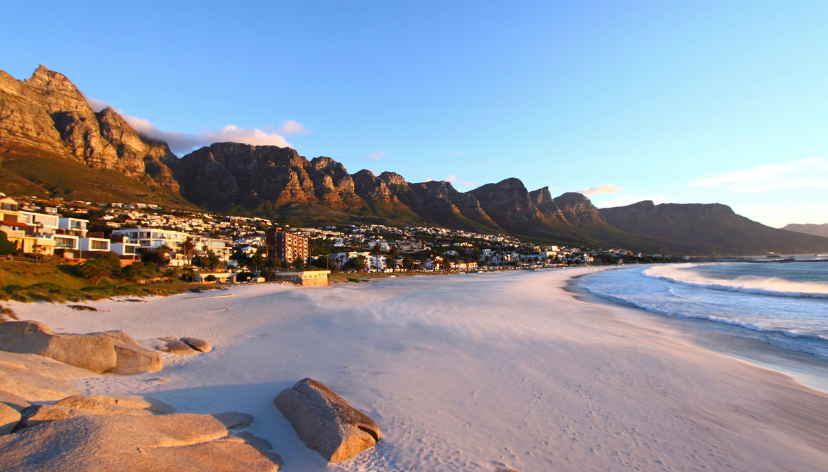 Camps Bay Beach in Cape Town