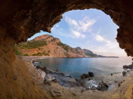 Platja de Coll Baix Beach in Mallorca
