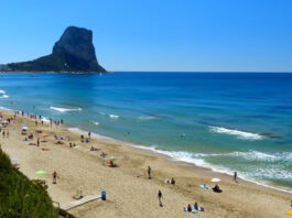 Playa Arenal-Bol Beach in Calpe