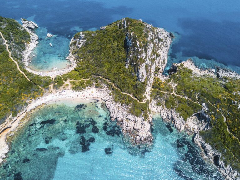 Porto Timoni Beach in Corfu