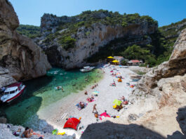 Stiniva Beach on Vis Island
