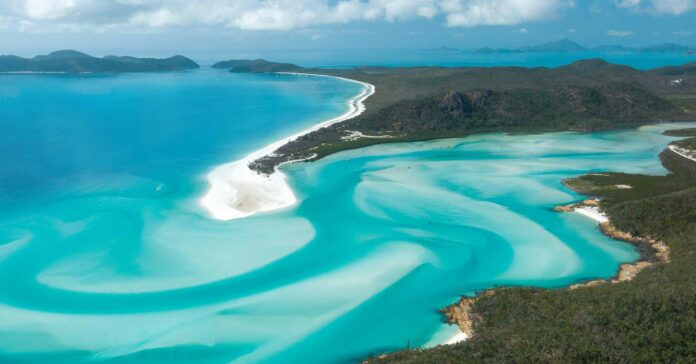 Whitehaven Beach in Whitsundays, Australia
