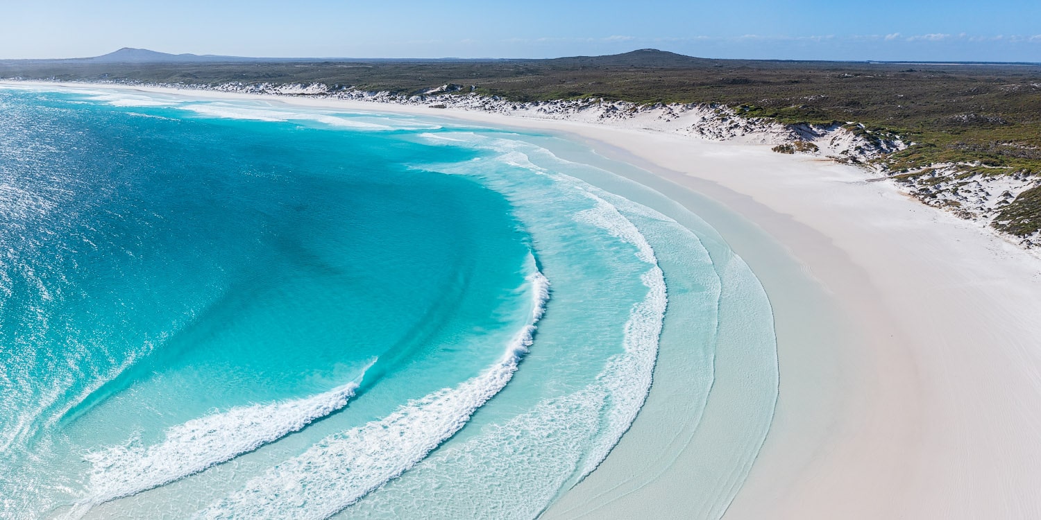 Wharton Beach in Esperance by CB