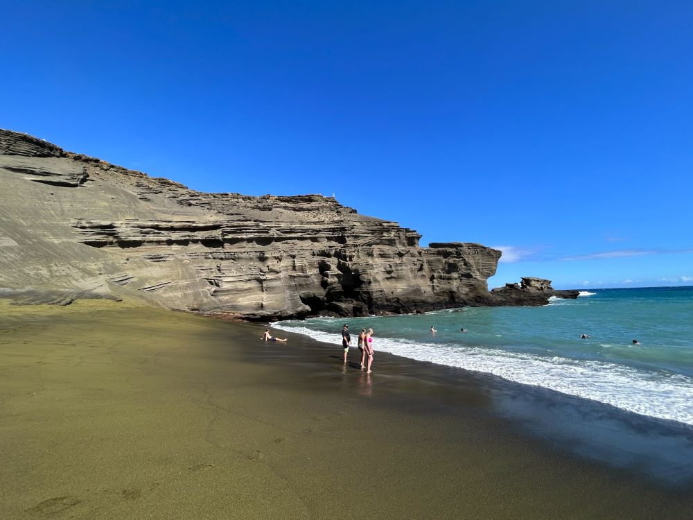 Papakōlea Beach by CB