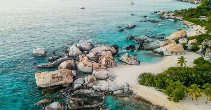 The Baths Beach by CB