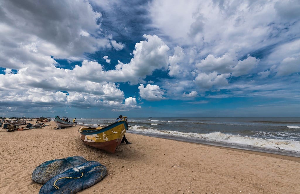 Beaches in Chennai, India by CB