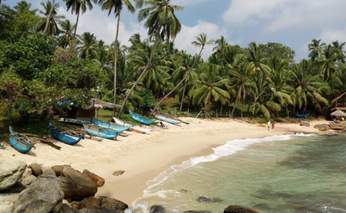 Goyambokka Beach in Tangalle
