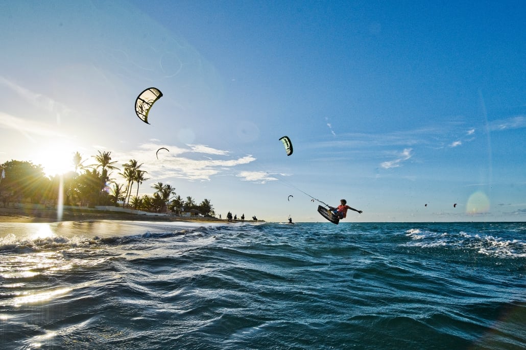 Kite Beach in Dominican Republic by CB 