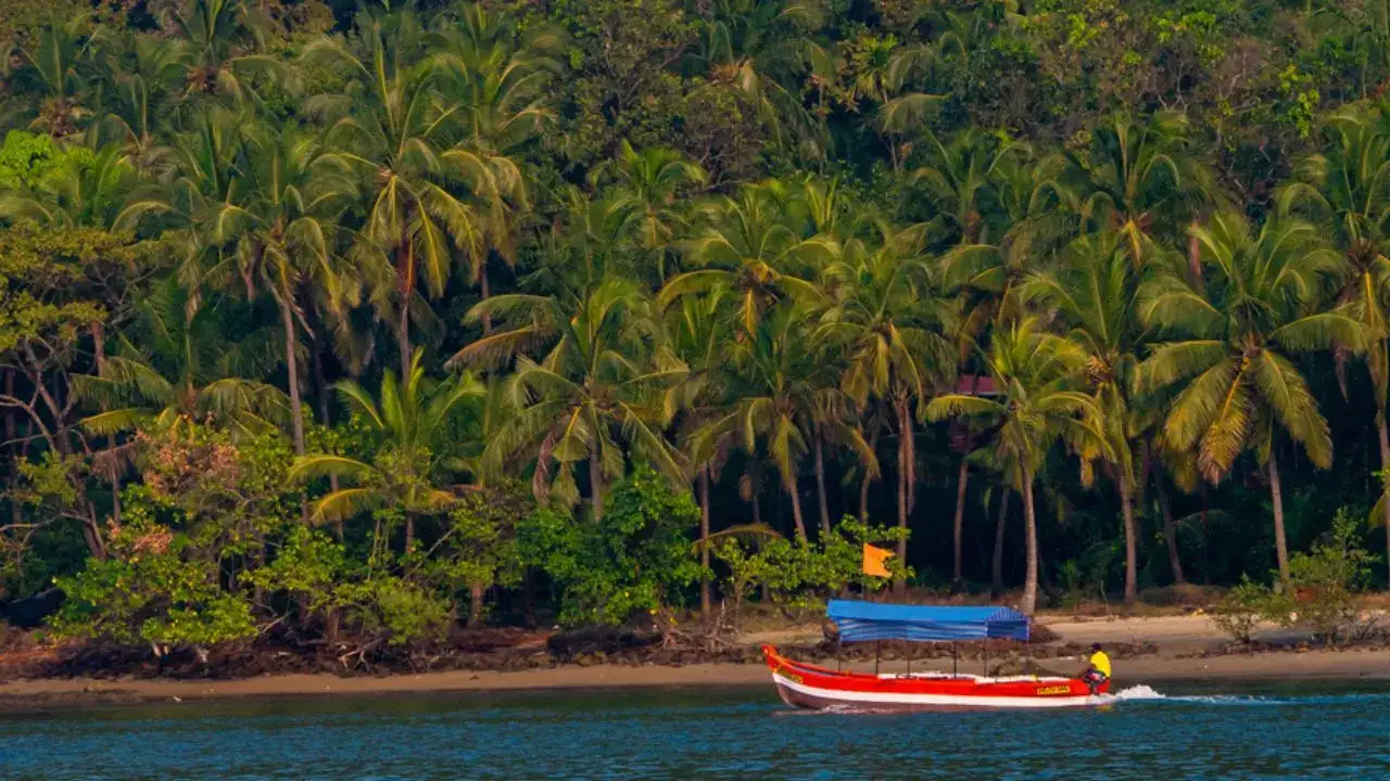 Beach towns in Tarkarli, Maharashtra