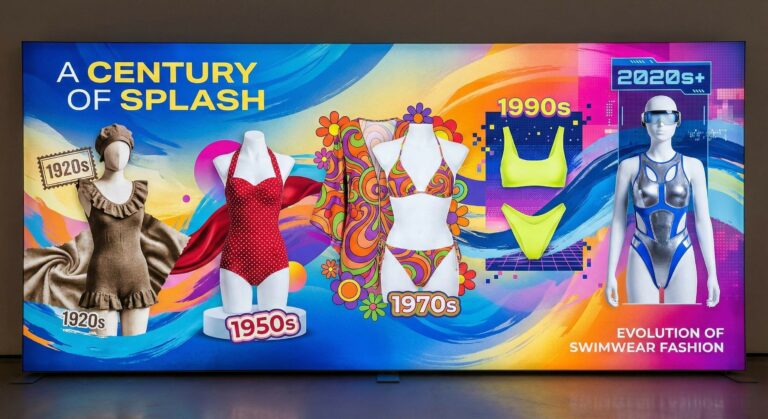 evolution of swimwear