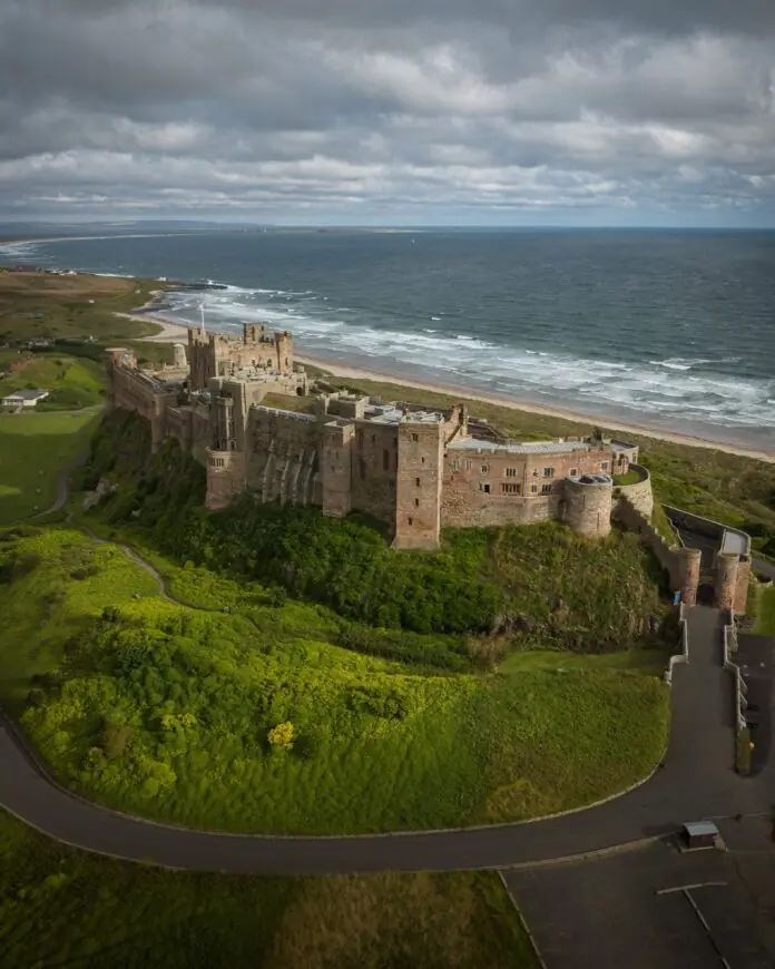 BamBurgh Beach in UK by CB.jpg